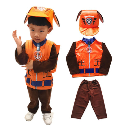 Kids Rubble and Skye Character Costume Options