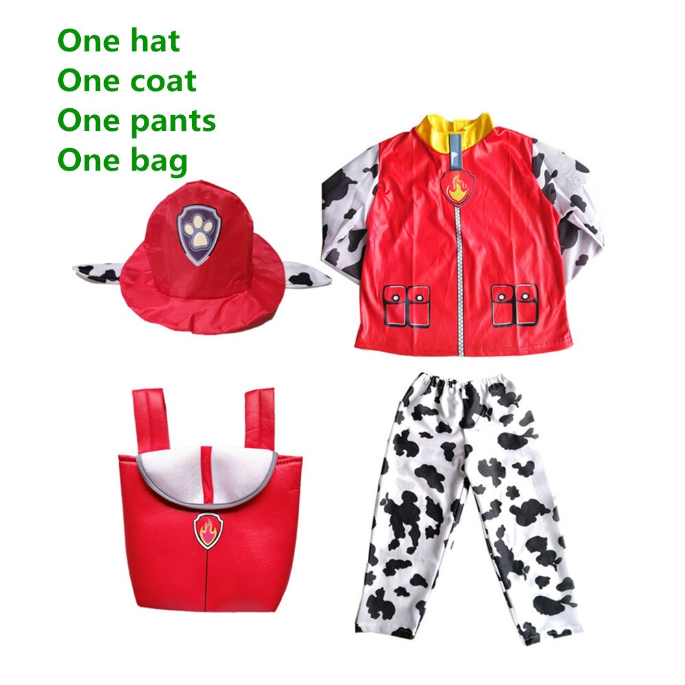 Kids Rubble and Skye Character Costume Options