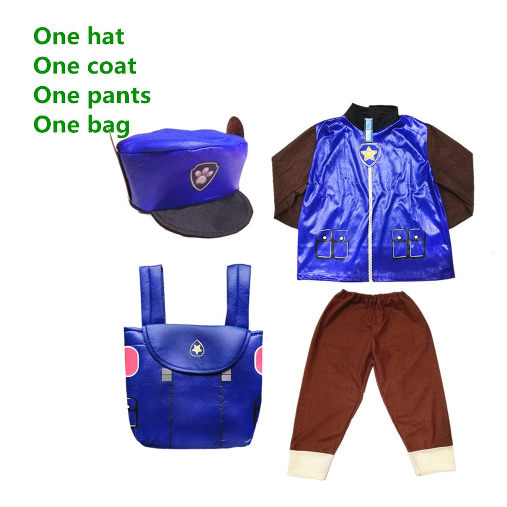 Kids Rubble and Skye Character Costume Options