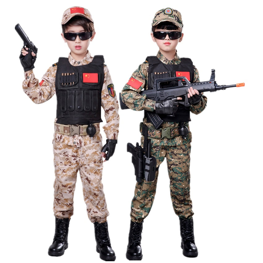 Kids Soldier Costume