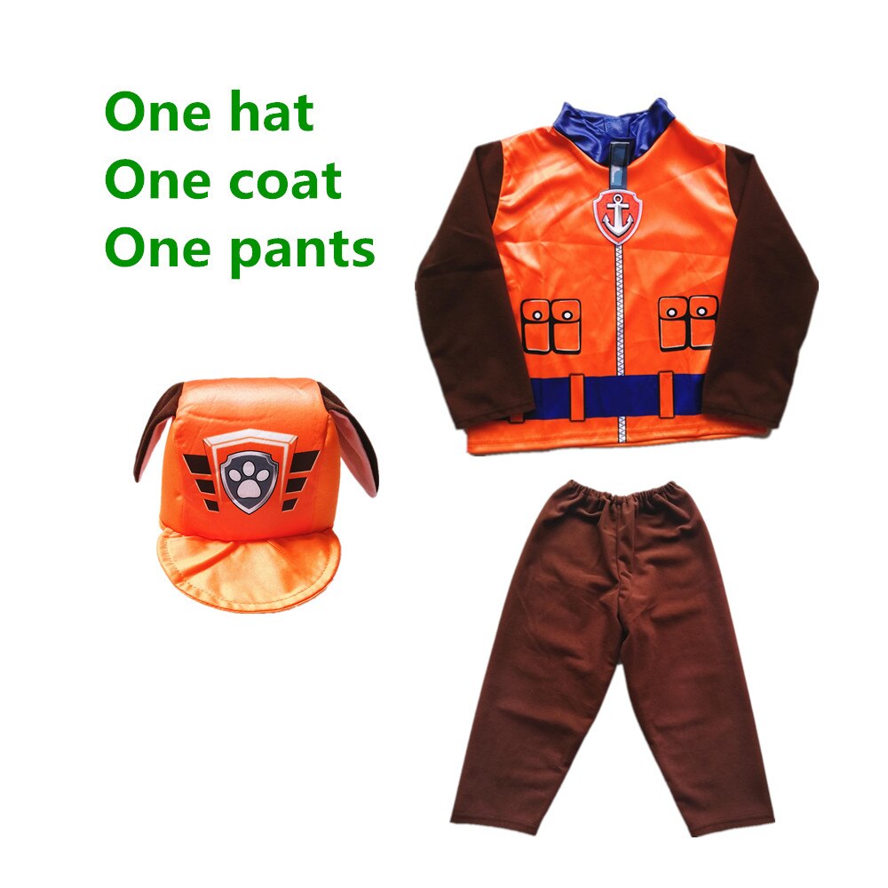 Kids Rubble and Skye Character Costume Options