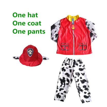 Kids Rubble and Skye Character Costume Options