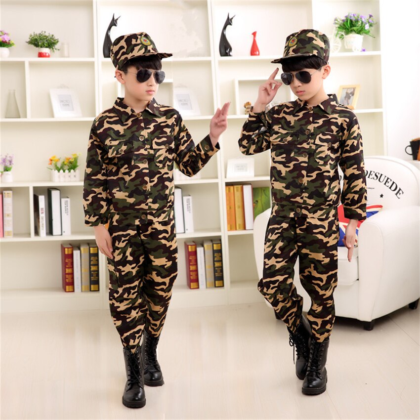 Kids Special Forces Costume Uniform