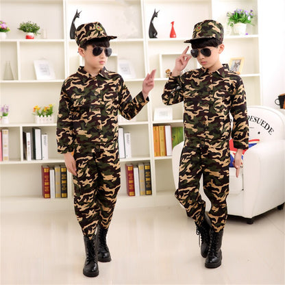 Kids Special Forces Costume Uniform