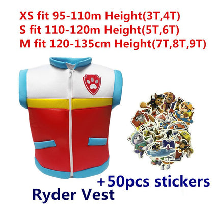 Kids Rubble and Skye Character Costume Options