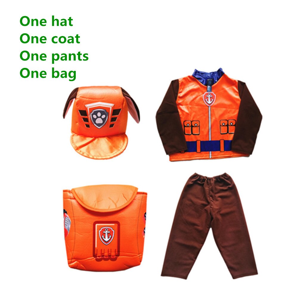 Kids Rubble and Skye Character Costume Options