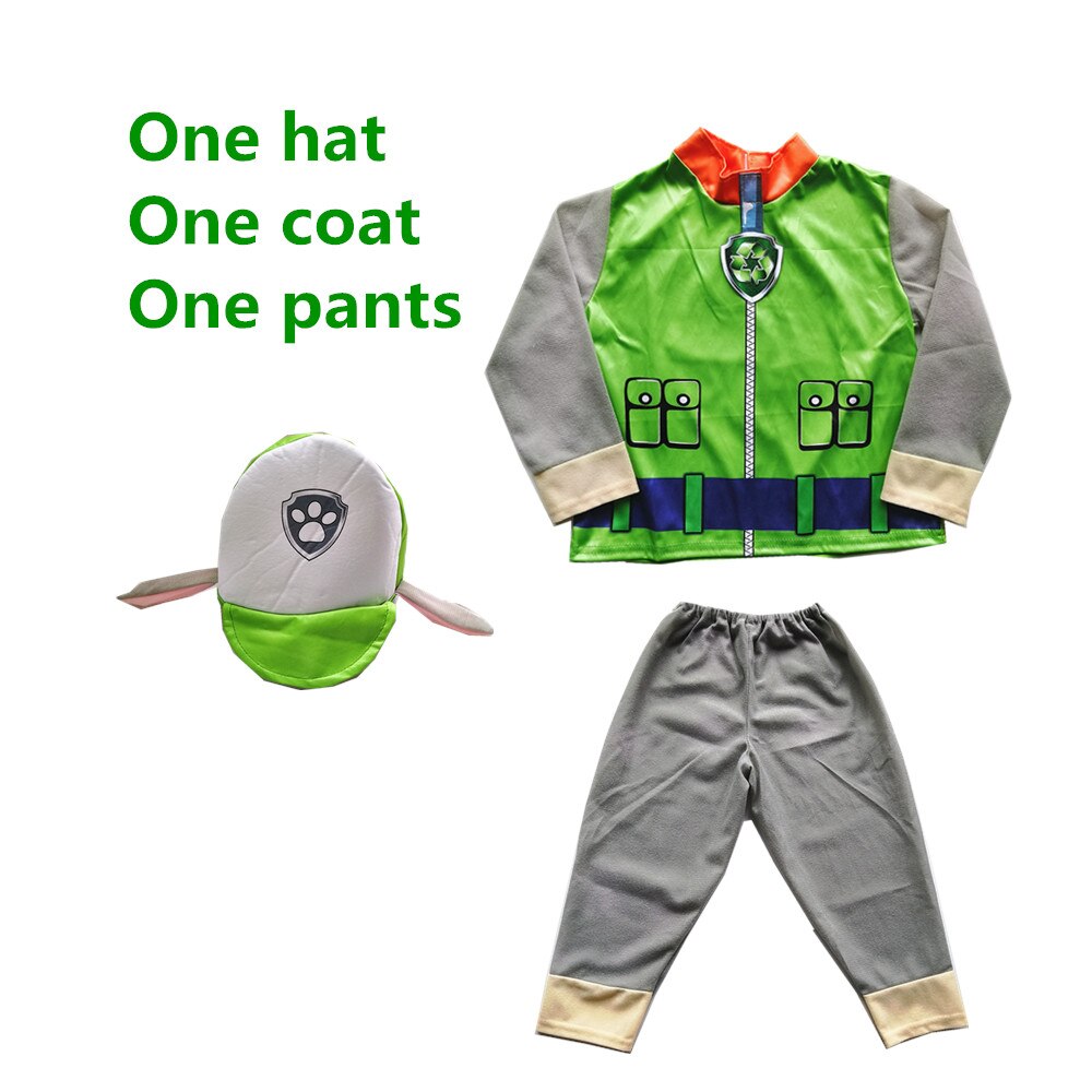 Kids Rubble and Skye Character Costume Options