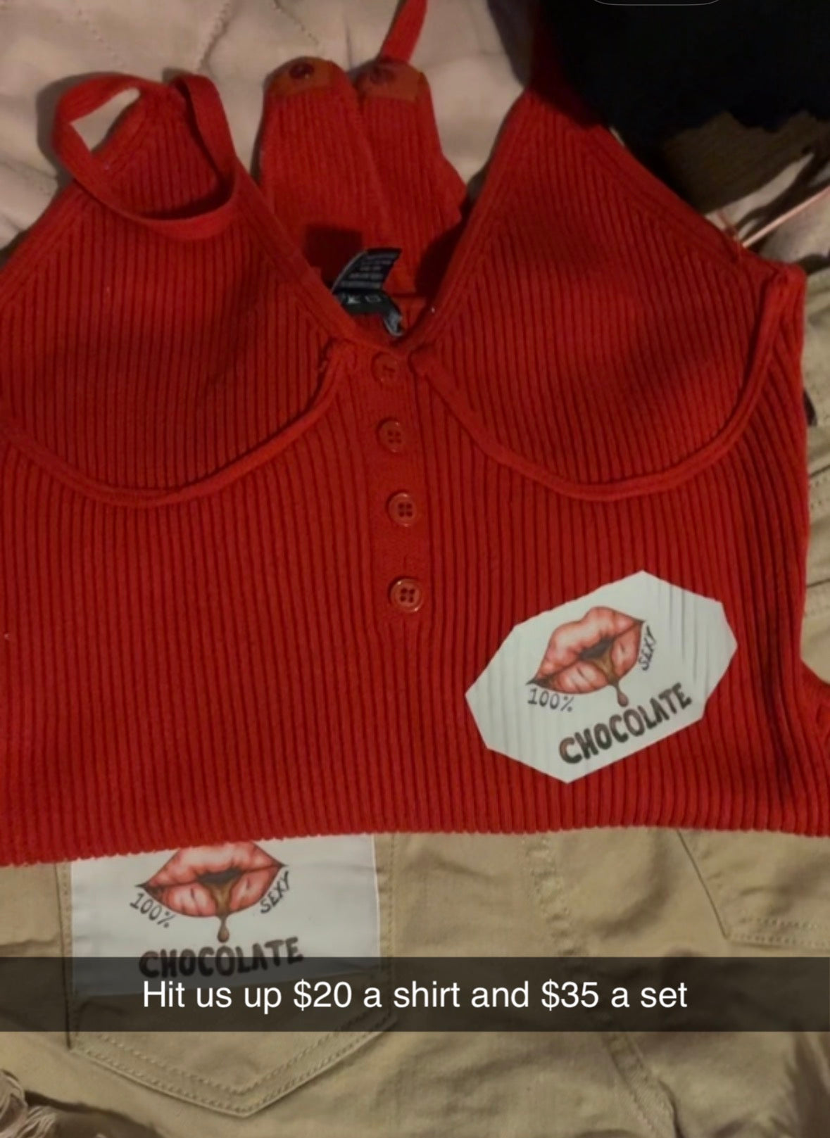 Shirts 100% Sexy chocolate
