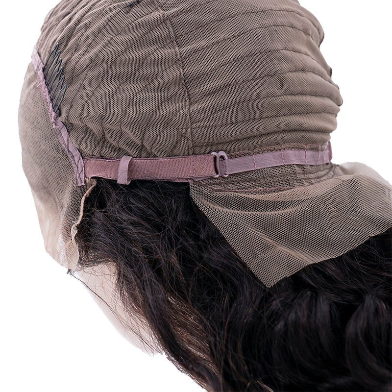 Loose Wave 13x4 Transparent Lace Front Human Hair Wig