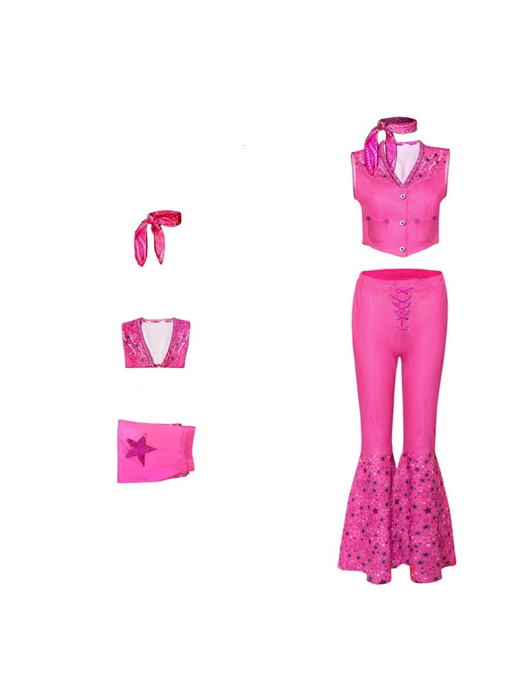 Barbie-Inspired Pink Movie Costume