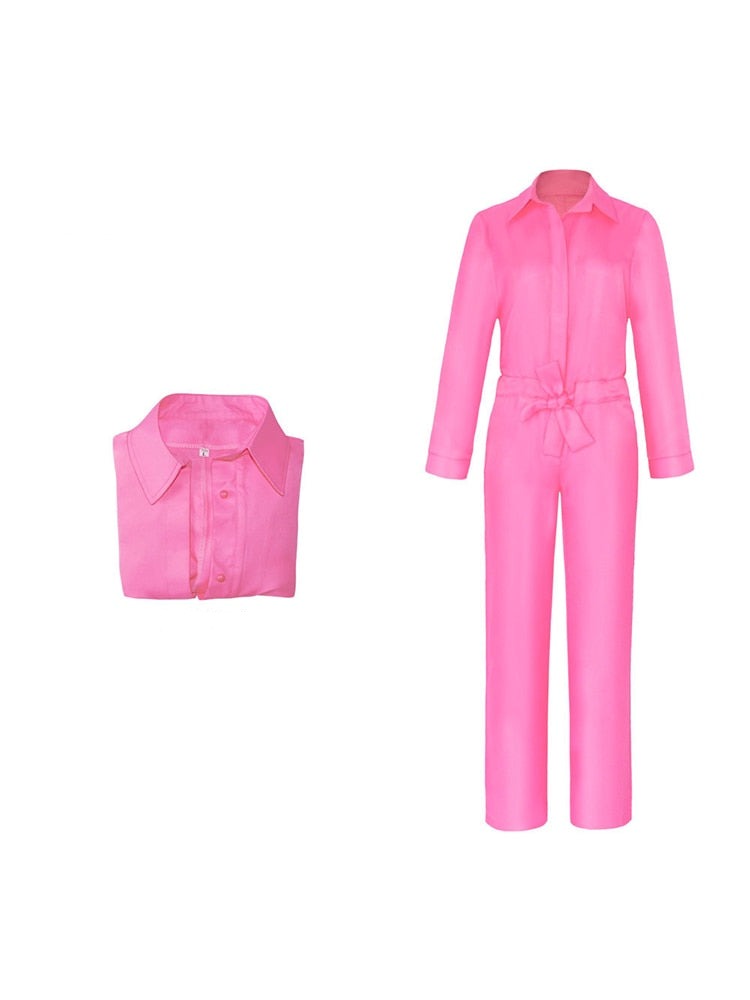Barbie-Inspired Pink Movie Costume