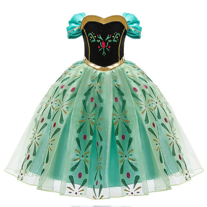 Girls Princess Costume Dress Options