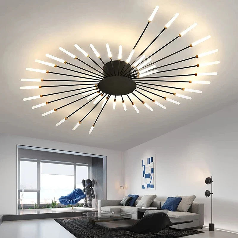 Modern LED Ceiling Lamp Living Room Dining Bedroom Ceiling Chandelier Lights Nordic Design Home Decor Indoor Lighting