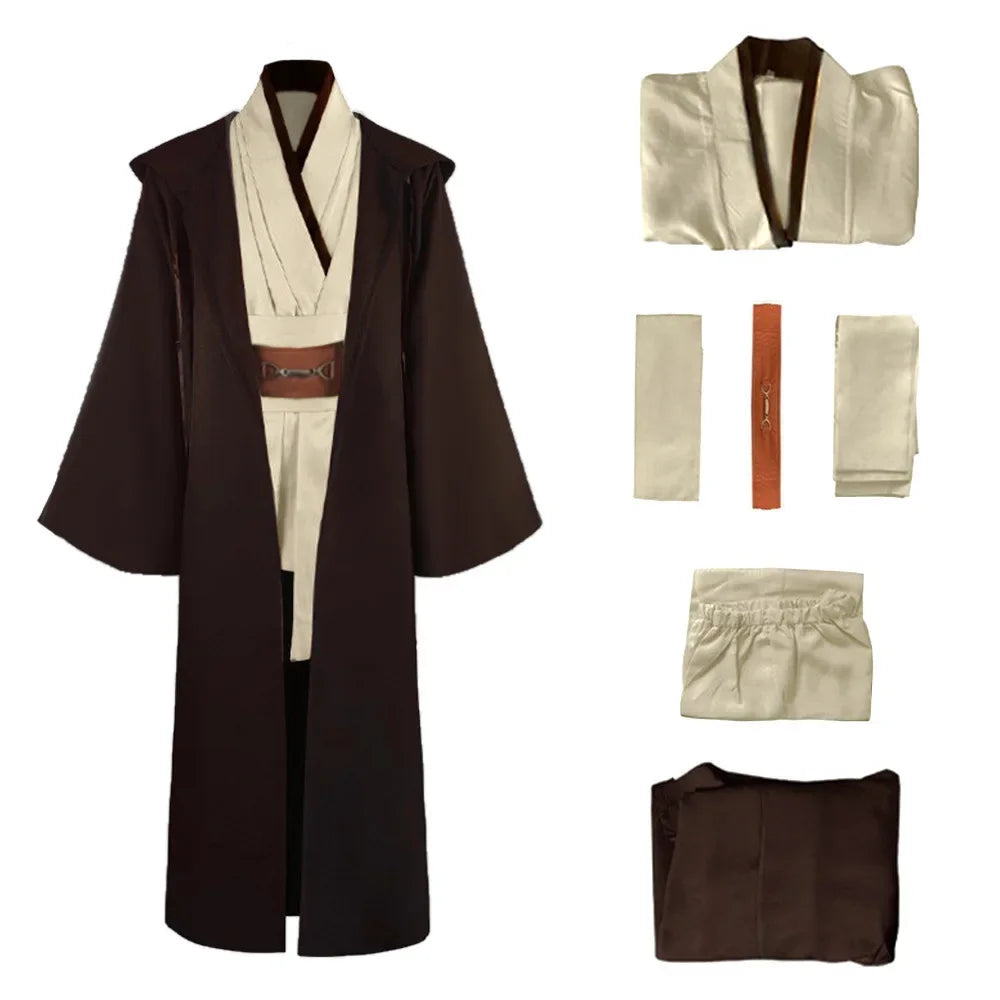 Obi-Wan Kenobi Polyester Cosplay Costume