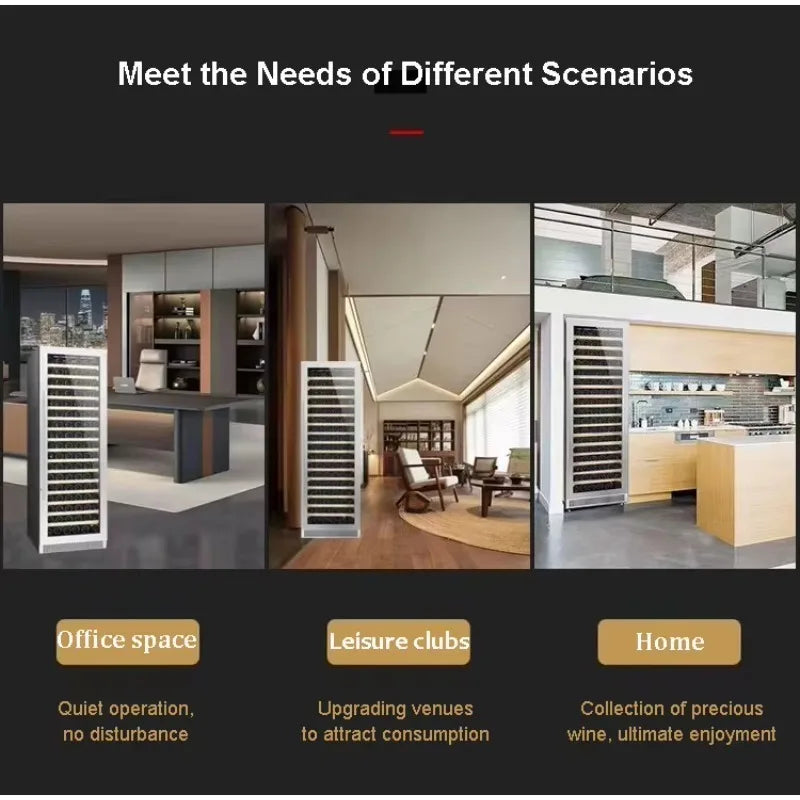 Airo Professional Dual Zone Thermostatic Wine Cooler Small Constant Temperature Household Wine Storage Cabinet