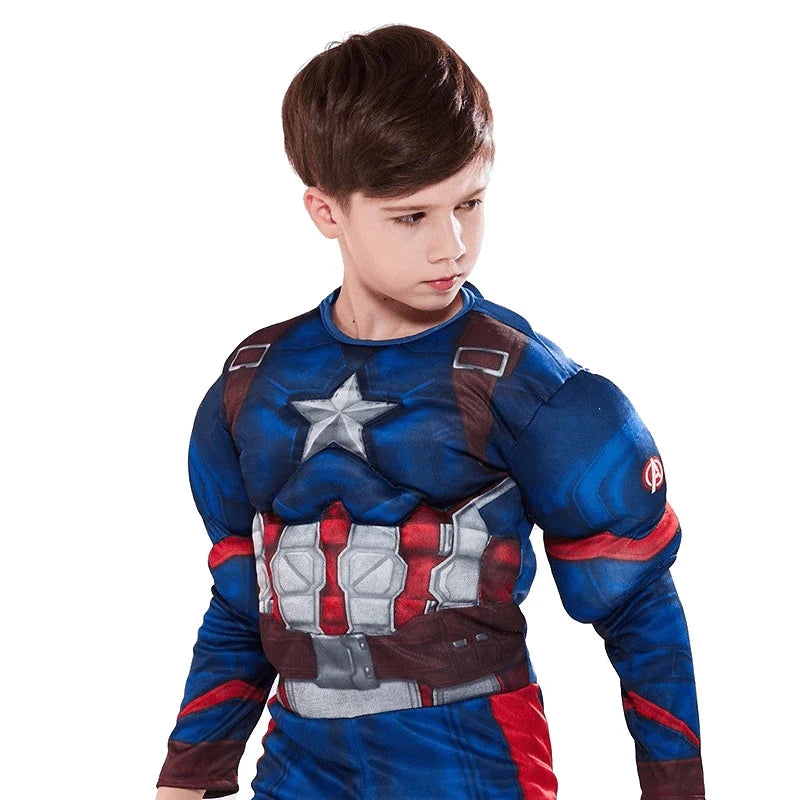 Superhero Cosplay Costume Options, Spider-Man, Captain America, Iron Man, Thor and Hulk