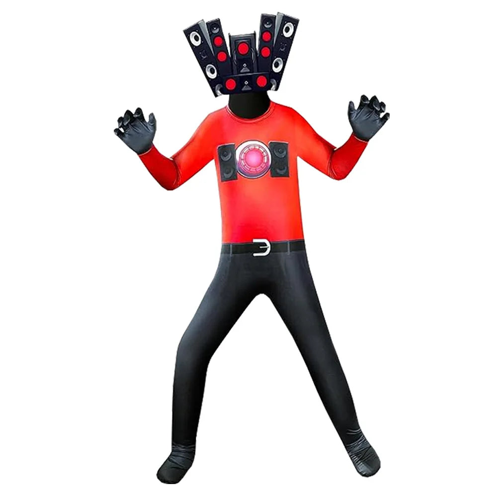 Skibidi Toilet Speaker, Camera and TV Character Costume Options