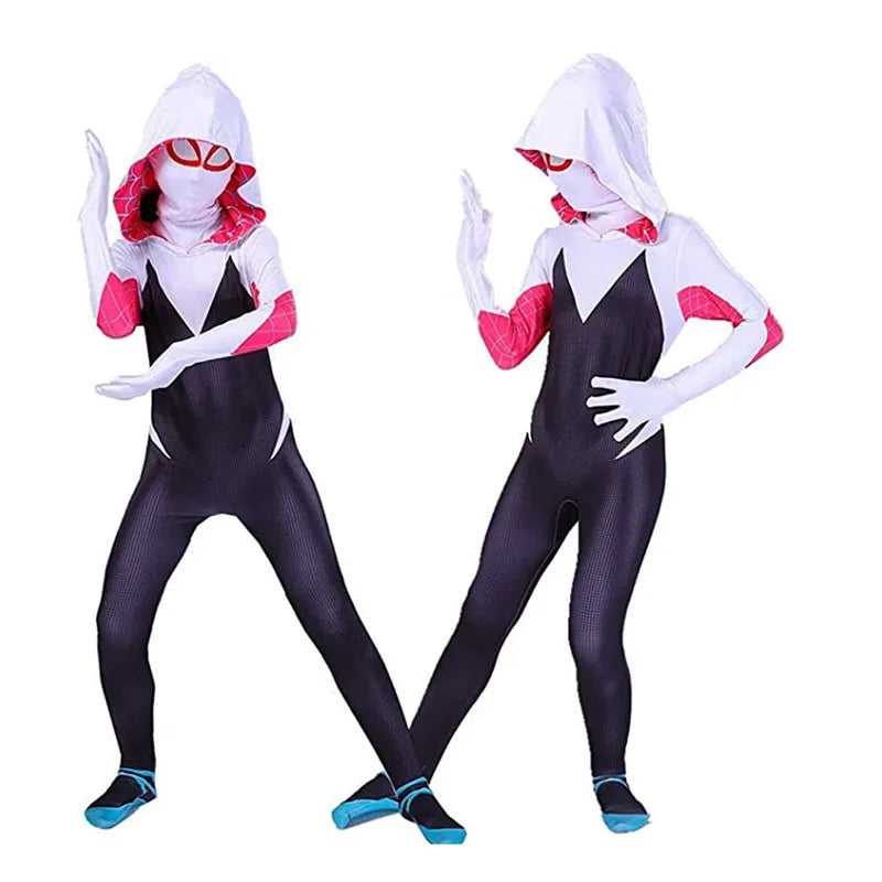 Spider-Man Bodysuits for Kids Children's Halloween Cosplay Costumes