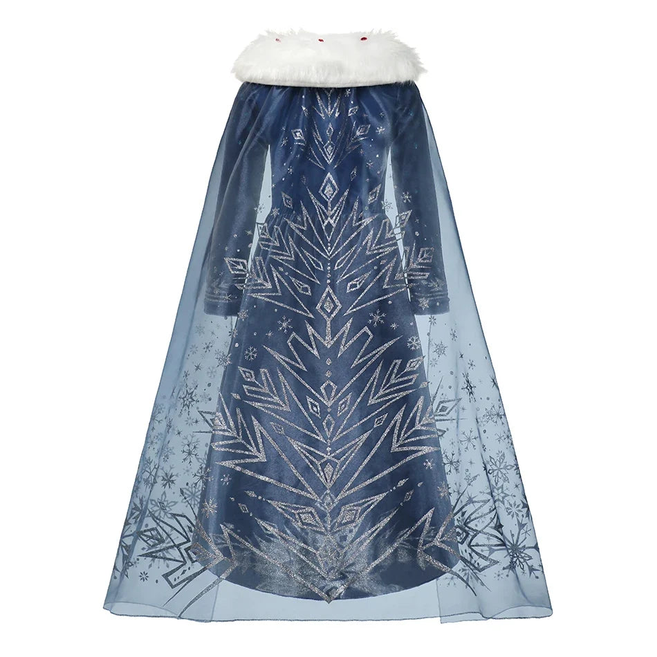 Elsa Frozen Princess Dress and Wig Options