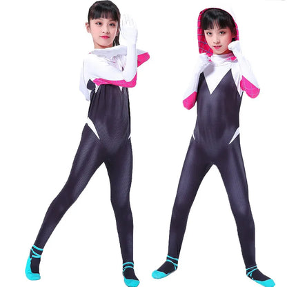 Spider-Man Bodysuits for Kids Children's Halloween Cosplay Costumes