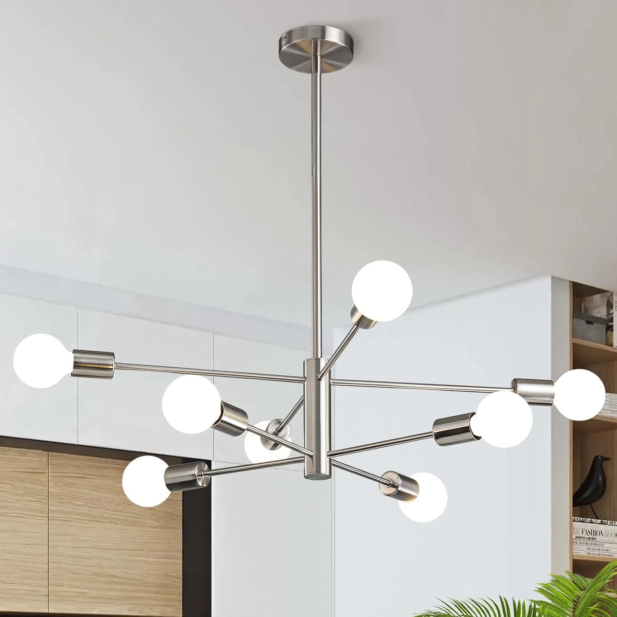 Modern Sputnik Ceiling Chandelier Vintage Industrial Retro Loft Ceiling Lamp Home Decor Lights Lighting Fixture Plafonnier LED