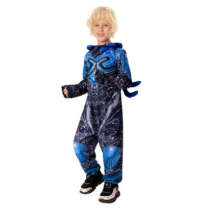 Kids' Blue Superhero Costume