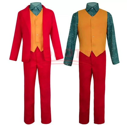 Arthur Fleck Red Joker Cosplay Suit