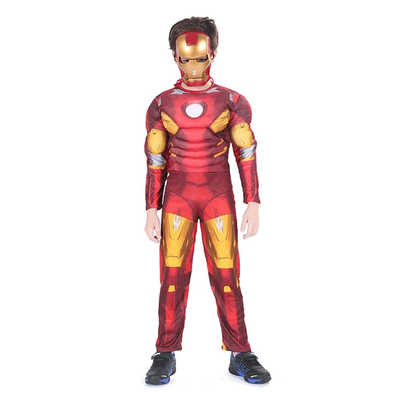 Superhero Cosplay Costume Options, Spider-Man, Captain America, Iron Man, Thor and Hulk