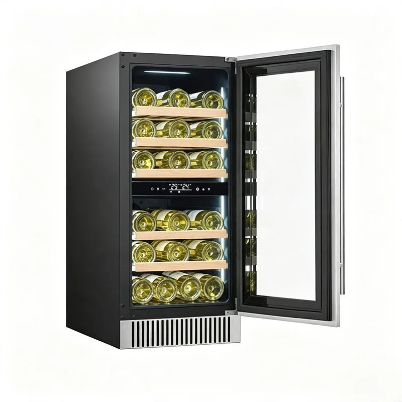 Airo Professional Dual Zone Thermostatic Wine Cooler Small Constant Temperature Household Wine Storage Cabinet