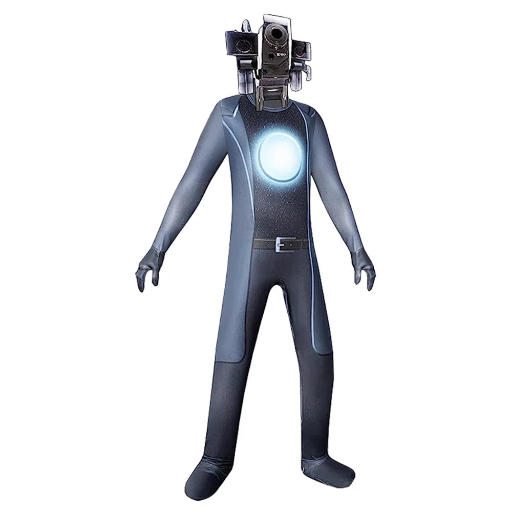 Skibidi Toilet Speaker, Camera and TV Character Costume Options