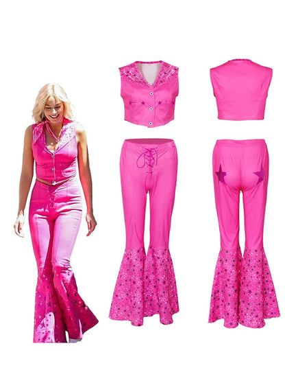 Barbie-Inspired Pink Movie Costume