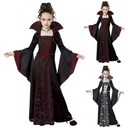 Girls Witch and Vampire Costume Options