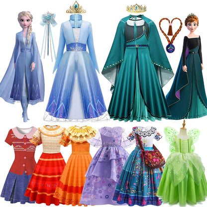 Girls Isabela Madrigal Costume Dress