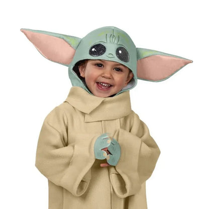 Baby Yoda-Inspired Halloween and Christmas Costume