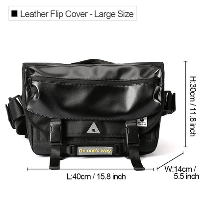 Hot Selling Oxford Male's Messenger Bags Simple Cycling Sports Black Breathable Fashion Outdoor Sling Antitheft Crossbody Bag