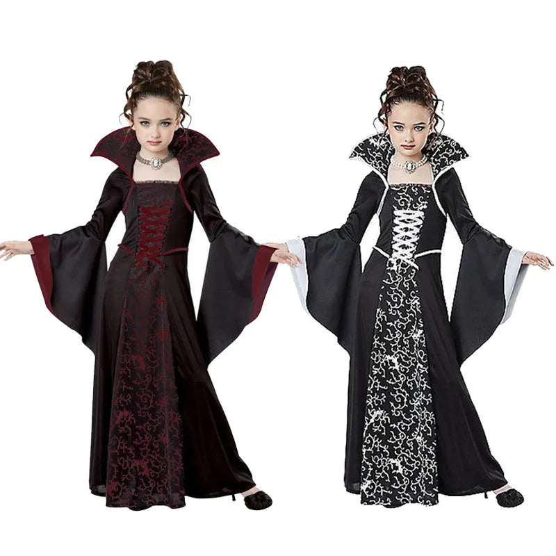 Girls Witch and Vampire Costume Options