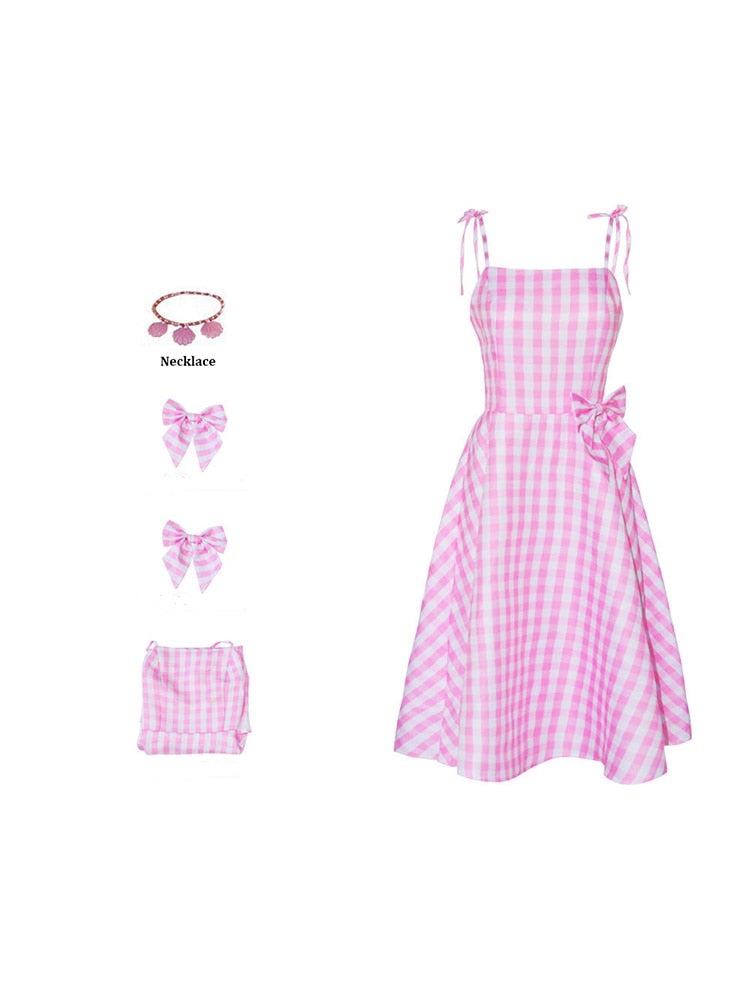 Barbie-Inspired Pink Movie Costume