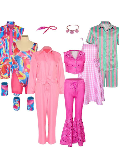 Barbie-Inspired Pink Movie Costume