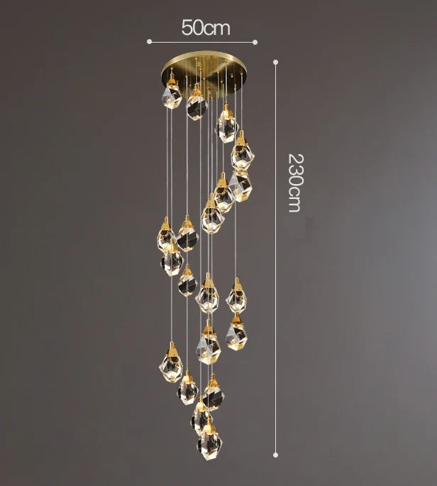 Nordic Home Decor Chandeliers for Dining Room Lustre Pendant Lights Hanging Lamps for Ceiling Light Fixture Indoor Lighting