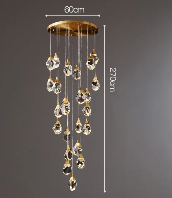 Nordic Home Decor Chandeliers for Dining Room Lustre Pendant Lights Hanging Lamps for Ceiling Light Fixture Indoor Lighting