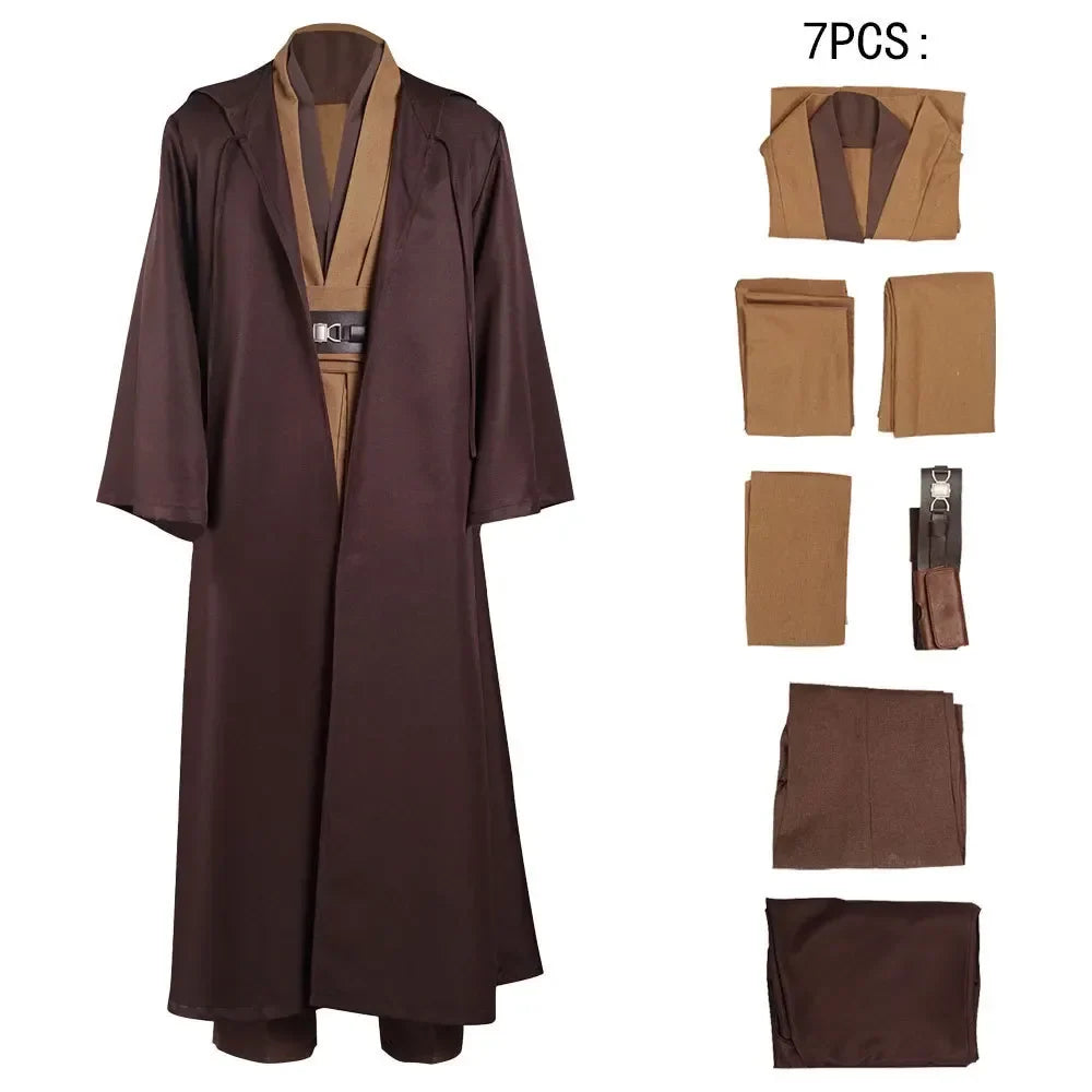 Obi-Wan Kenobi Polyester Cosplay Costume