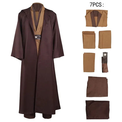 Obi-Wan Kenobi Polyester Cosplay Costume