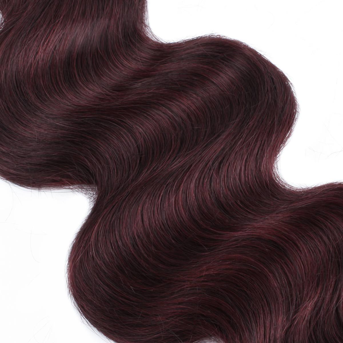 Burgundy Body Wave 100% Human Hair Bundles