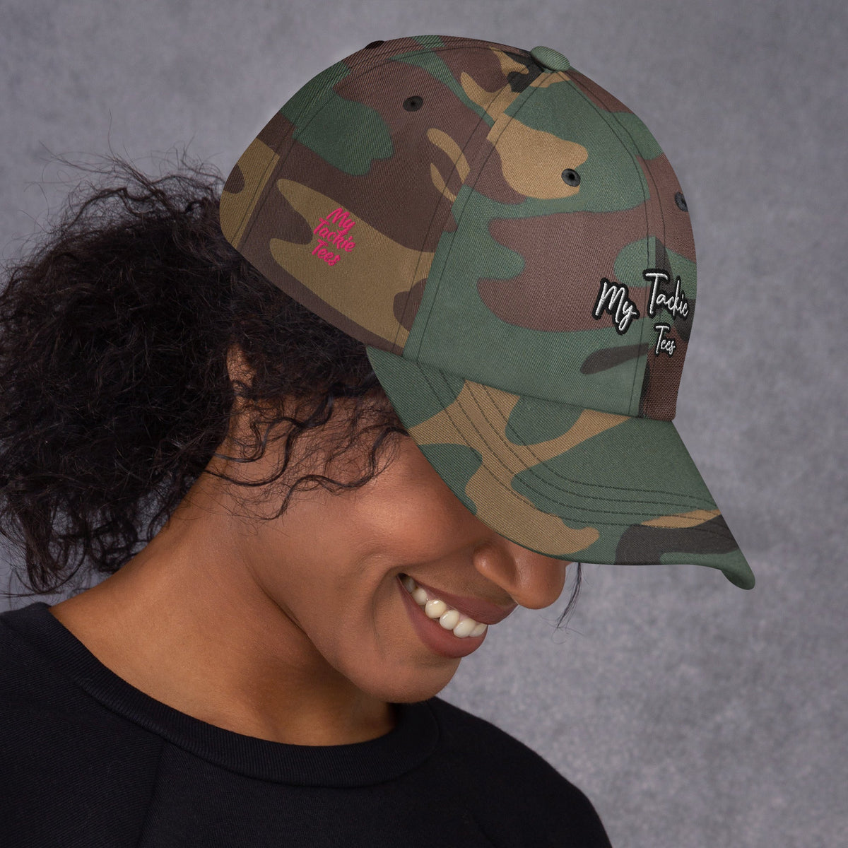 My Tackie Tees | embroidered bad hair day | mom hat