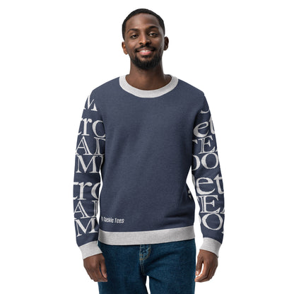 Detroit Steady Boomin Crew Neck Sweater | Luxury Knitted Detroit Apparel