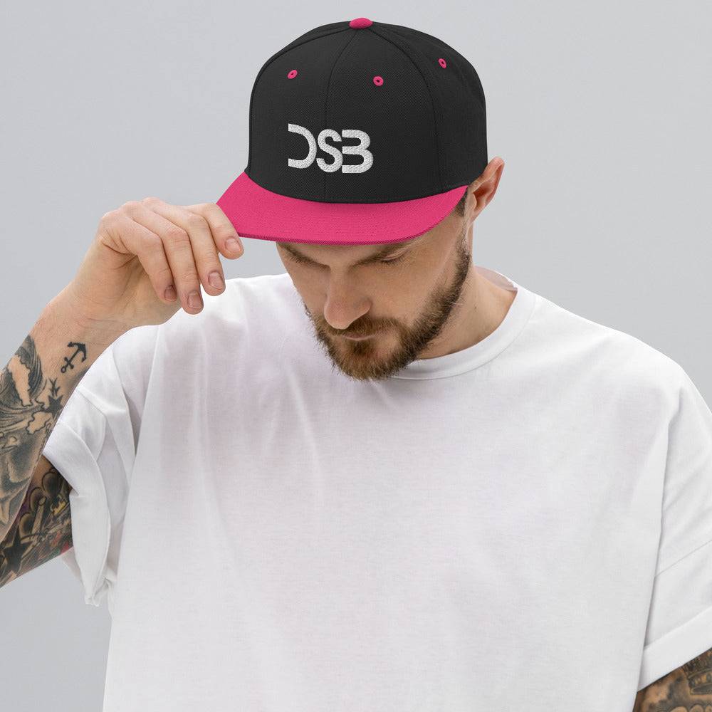 Detroit Steady Boomin Snapback Hat | Embroidered Detroit Cap with Green Undervisor
