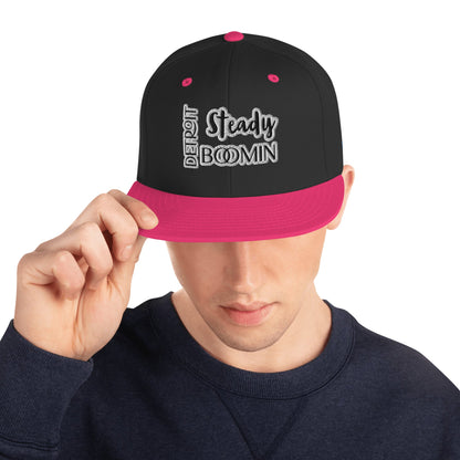Detroit Steady Boomin | embroidered snapback