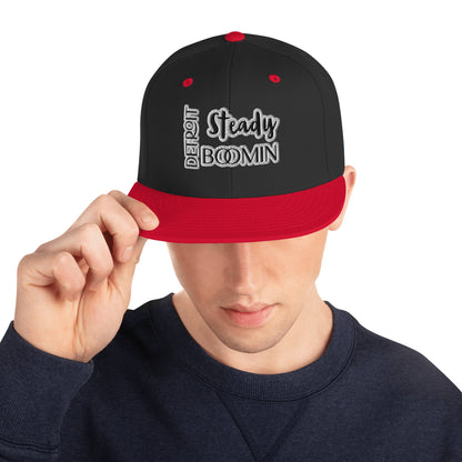 Detroit Steady Boomin | embroidered snapback