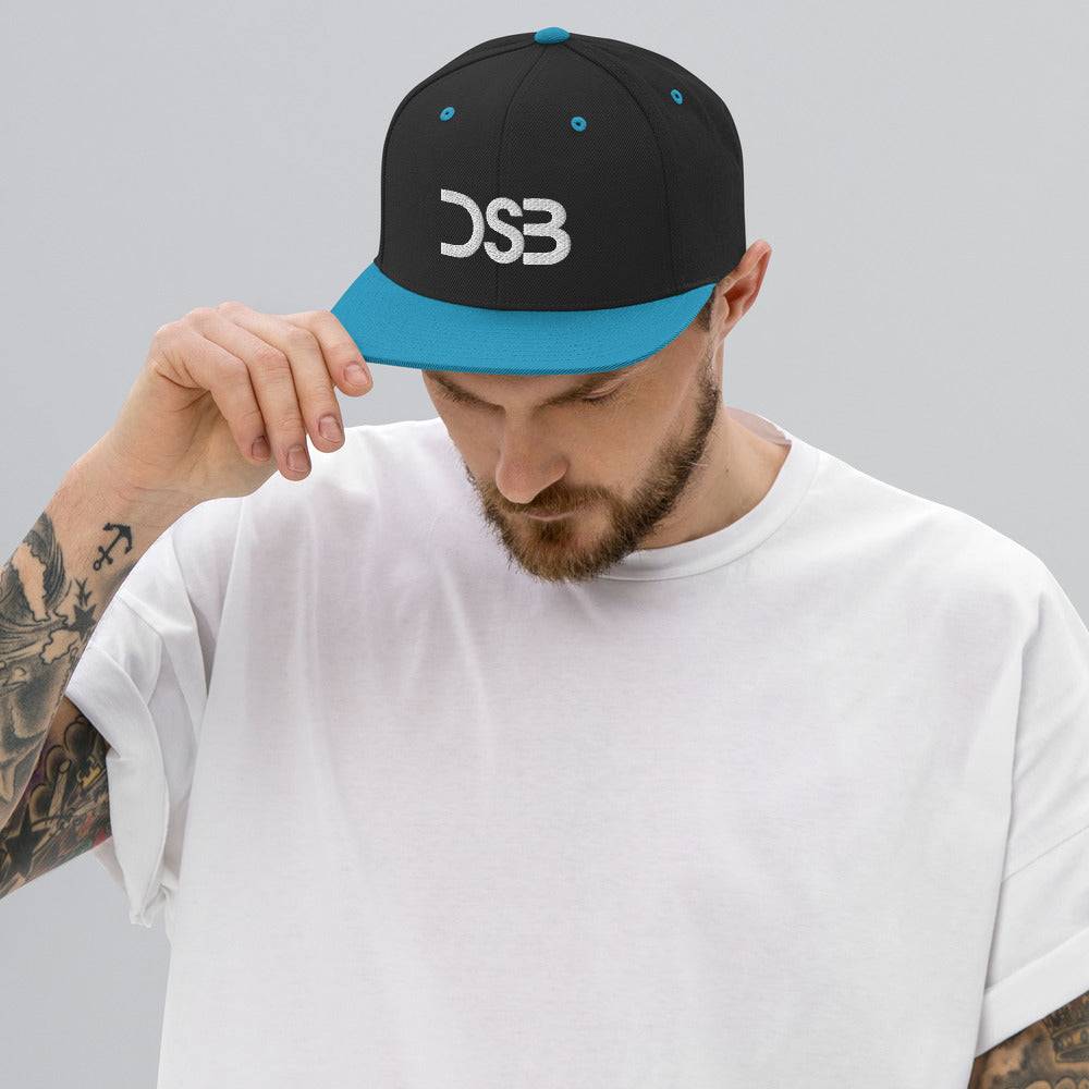 Detroit Steady Boomin Snapback Hat | Embroidered Detroit Cap with Green Undervisor