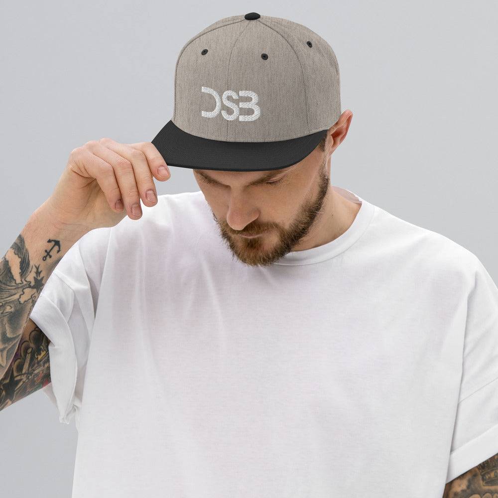 Detroit Steady Boomin Snapback Hat | Embroidered Detroit Cap with Green Undervisor